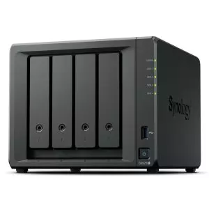&divide; Servidor nas synology ds925+ 4 bahias  raid jbod 0,1,5,6,10 - 4gb ram