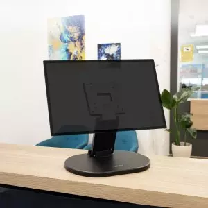 &divide; Soporte de mesa y pared tooq db1027tn-b para 1 pantalla de 17"-27" negro inclinable hasta 6.5kg vesa