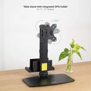 &divide; Soporte de mesa tooq db1128tn-b 17"-27" max 6kg vesa max. 100/100 color negro