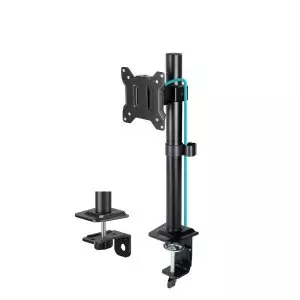&divide; Soporte de mesa tooq db1130tn-b para 1 pantalla hasta 32" 10kg vesa 100x100 inclinable color negro