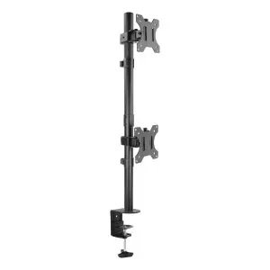&divide; Soporte de mesa tooq db1233tnv-b 2 pantallas 13"-32" vesa 75x75 100x100 negro