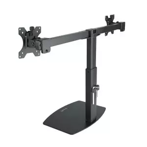 &divide; Soporte de mesa tooq db1727tn-b 2 pantalla 17"-27" vesa 75x75 100x100 negro