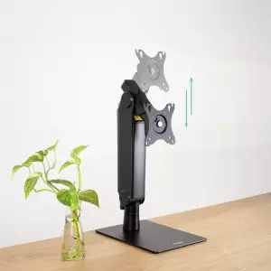 &divide; Soporte de mesa con base tooq db1741tn-b 1 pantalla 17" a 32" max 8kg vesa 75x75 100x100 negro