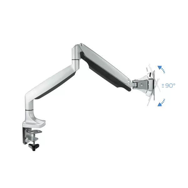 &divide; Soporte de mesa tooq bd3032tnr-s para 1 pantalla gira incli 1 brazo 13-32 vesa 75x75 y 100x100 plata