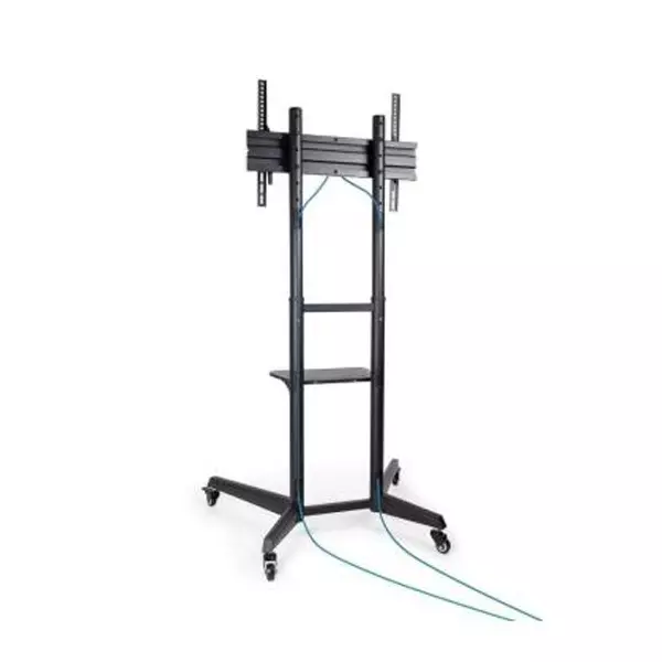 &divide; Soporte de suelo con ruedas tooq fs1170m-b para pantallas de 37" - 70" max 50kg vesa max. 600x400 ne