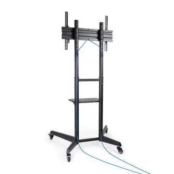 &divide; Soporte de suelo con ruedas tooq fs1170m-b para pantallas de 37" - 70" max 50kg vesa max. 600x400 ne