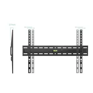 &divide; Soporte de pared fijo tooq lp1050f-b pantalla 37-86" max. 45kg vesa max. 600x400 nivel negro