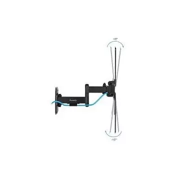 &divide; Soporte de pared tooq lp1356tn-b para pantalla 13-43 max. 25kg vesa max. 400x400 2 brazos negro