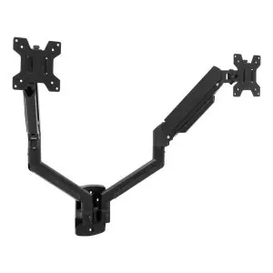 &divide; Soporte de mesa gas tooq lp1434tnr-b 2 pantalla 13"-34" max 10kg vesa 75x75 100x100 negro