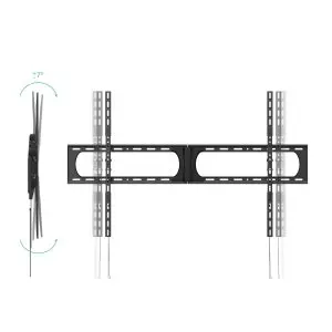 &divide; Soporte de pared fijo tooq lp37140t-b pantalla 37-140" max. 125kg vesa max. 1200x800 inclinable