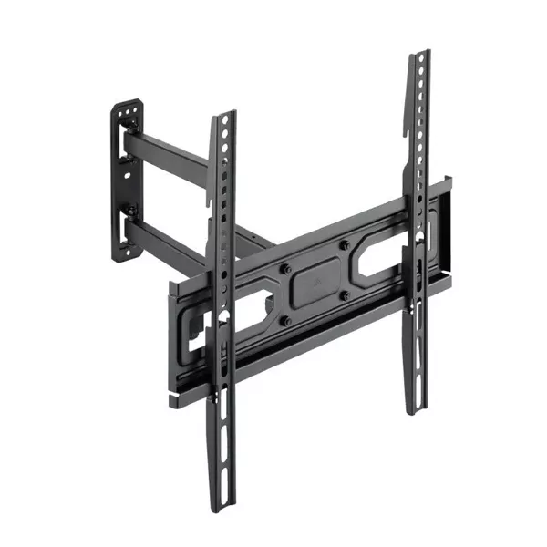 &divide; Soporte de pared orientable tooq lp7843tn-b para pantalla 32"- 55" doble brazo con giro e inclinacio