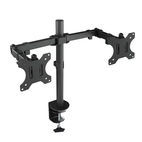 &divide; Soporte de pared orientable tooq lp7866tn-b para pantalla 37"- 80" doble brazo dual con giro e incli