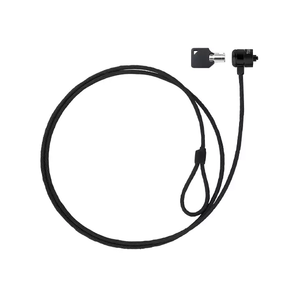 &divide; Cable de seguridad portatiles/monitores/televisiones tooq tqclk0025-g con llave 1.5 m sistema kensin