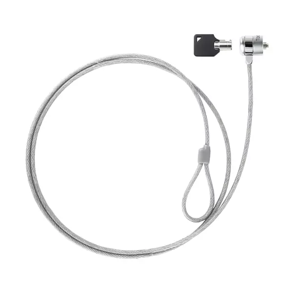 &divide; Cable de seguridad portatiles/monitores/televisiones tooq tqclk0025 con llave 1.5 m sistema kensingt