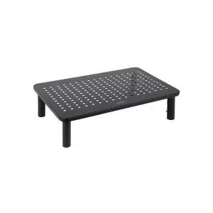 &divide; Soporte elevador para monitor tqmr081 regulable hasta 140mm max. 20kg color negro