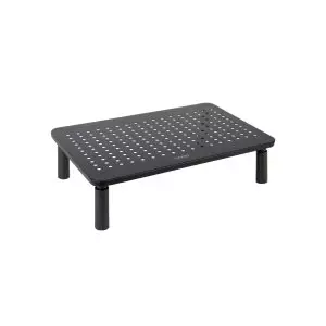 &divide; Soporte elevador para monitor tqmr086 regulable hasta 140mm max. 20kg color negro