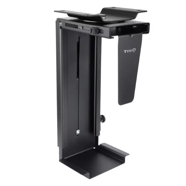 &divide; Soporte de cpu suspendido tooq tqmud01 ajustable para equipos de 300-533mm alto 88-203mm ancho max 1