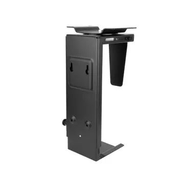 &divide; Soporte de cpu suspendido tooq tqmud01 ajustable para equipos de 300-533mm alto 88-203mm ancho max 1