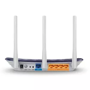 &divide; Router wifi-5 tp-link archer c20 ac750 5p 5x10/100 app azul