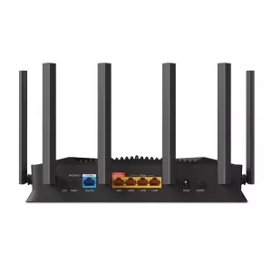 &divide; Router wifi-7 tp-link archer ge400 be6500 5p 2x2.5gb 3x1gb usb mesh app negro