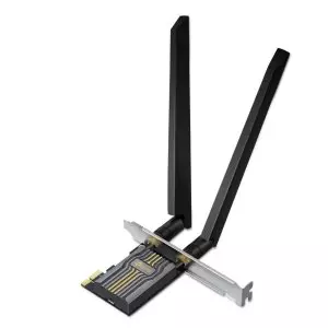 &divide; Pci express wifi 7 triband y bluetooth 5.4 tp-link archer tbe400e be6500