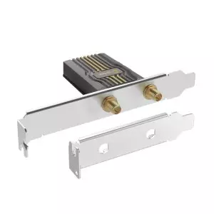 &divide; Pci express wifi 7 triband y bluetooth 5.4 tp-link archer tbe400e be6500