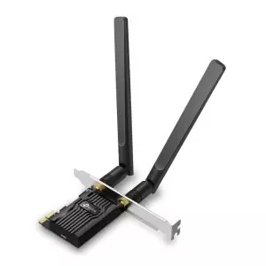 &divide; Pci express wifi 6 dualband bluetooth 5.3 tp-link archer tx10e ax900 2 antenas