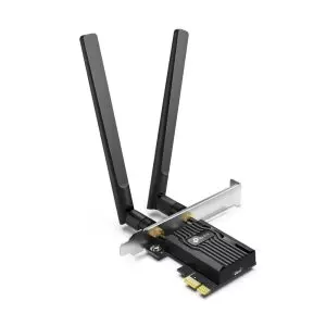 &divide; Pci express wifi 6 dualband bluetooth 5.3 tp-link archer tx10e ax900 2 antenas