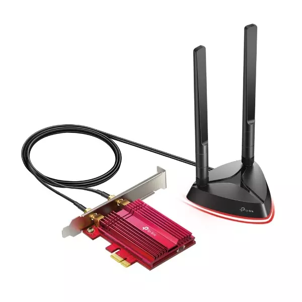 &divide; Pci express wifi 6 dualband y bluetooth 5.0 tp-link archer tx3000e wifi 6 2402 mbps (5 ghz) + 574 mb