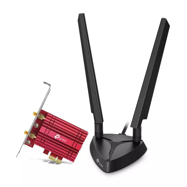 &divide; Pci express wifi 6e dualband y bluetooth 5.2 tp-link archer txe75e wifi 6 axe5400 bluetooth 5.2 base