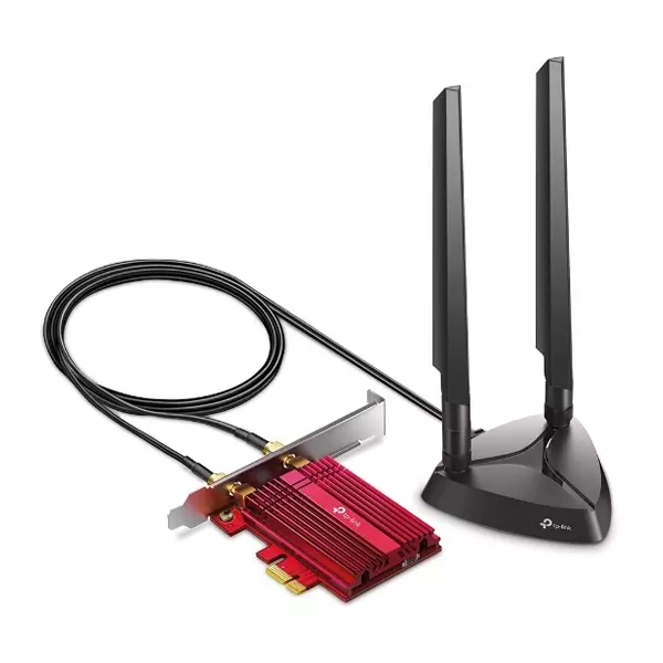 &divide; Pci express wifi 6e dualband y bluetooth 5.2 tp-link archer txe75e wifi 6 axe5400 bluetooth 5.2 base