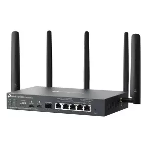 &divide; Router vpn wifi6 tp-link omada er706wp-4g+ ax3000 2402mbps 2xnanosim 1xwan gb 1xsfp gb 4xlan gb