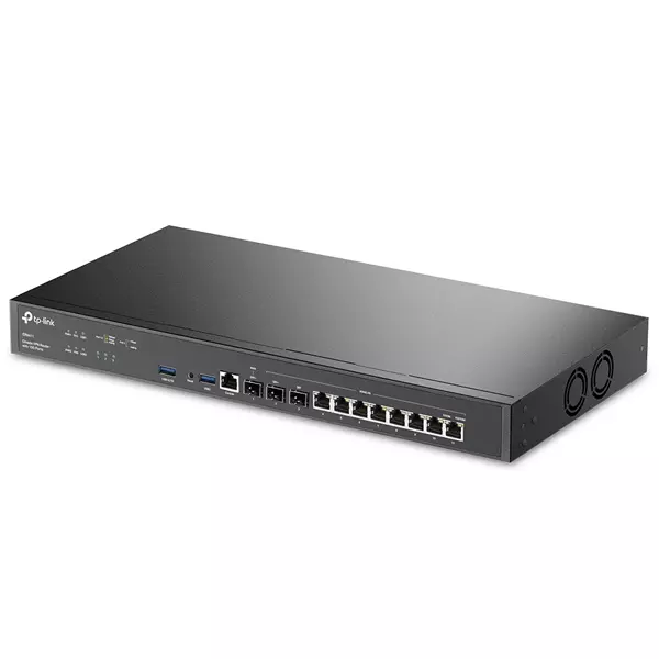&divide; Router vpn tp-link er8411 10p wan giga + 2p 10ge inegrado en omada sdn