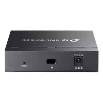 &divide; Switch gestionable tp-link es205g omada 5x rj45 1gb facil gestion carcasa metalica vlan qos