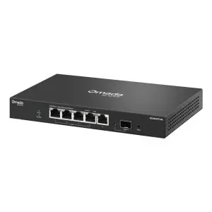 &divide; Switch no gestionable tp-link omada es206xpp-m2 6p 5x2.5gb 1x10g sfp+ poe++ smart carcasa metalica