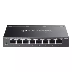 &divide; Switch semigestionable tp-link omada es208g 8p 8xlan gb metal