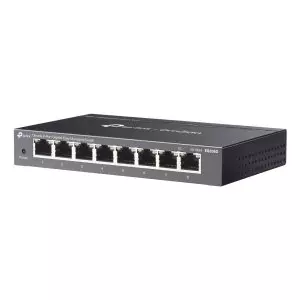 &divide; Switch semigestionable tp-link omada es208g 8p 8xlan gb metal