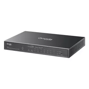 &divide; Switch semigestionable tp-link omada es210gp 10p 9xlan 1gb 8xpoe+ 1x combo sfp rj45 metal