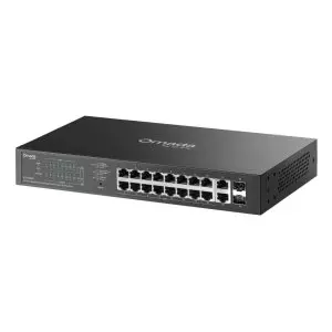 &divide; Switch semigestionable tp-link es220gp 20p (16x1gb poe+ 150w + 2x1gb rj45 + 2x1gb sfp app metalico