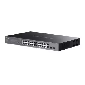 &divide; Switch semigestionable tp-link omada es228gmp 28p 24xlangb poe+ 2xlangb 2xsfp 384w total metal