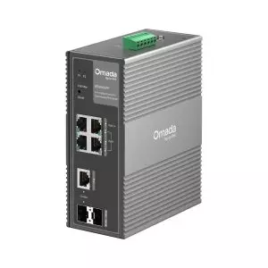 &divide; Switch gestionable l2 tp-link ies206gpp 4xgb (1xpoe++ 3xpoe+) 1xrj45/sfp gb 1xsfp gb 120w dise?o ind