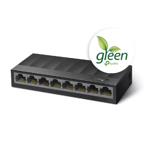 &divide; Switch no gestionable tp-link ls1008g litewave 8p giga sobremesa carcasa plastico no rack