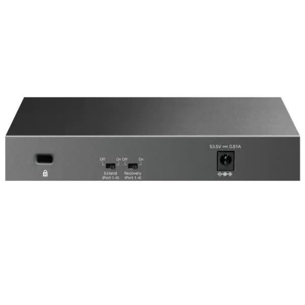 &divide; Switch no gestionable tp-link ls106lp litewave 6p 10/100 4p poe+ sobremesa carcasa metal no rack