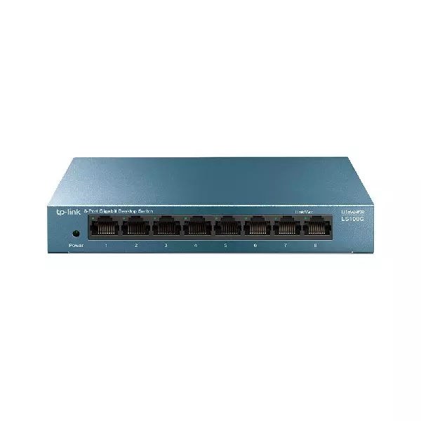 &divide; Switch no gestionable tp-link ls108g litewave 8p giga sobremesa carcasa metal no rack