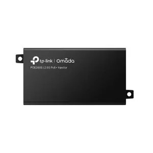 &divide; Poe injector tp-link poe260s 2p 2.5gbps 30w pasa datos y alimentacion por el mismo cable hasta 100 m