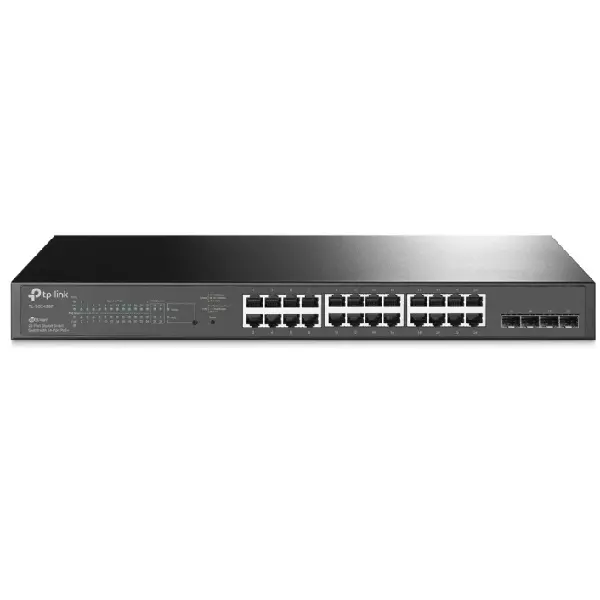 &divide; Switch semigestionable poe+ tp-link sg2428lp 28p de los cuales 16p giga poe+ 8p giga + 4p slot giga