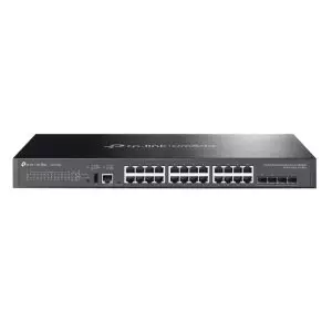 &divide; Switch gestionable l3 tp-link omada sg5428x 28p 24x1gb 4x10gb sfp+ app metalico rack negro