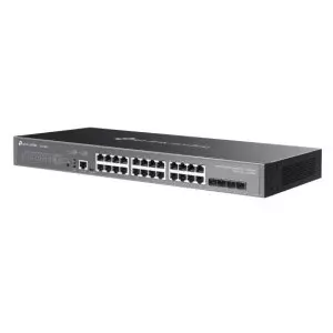 &divide; Switch gestionable l3 tp-link omada sg5428x 28p 24x1gb 4x10gb sfp+ app metalico rack negro