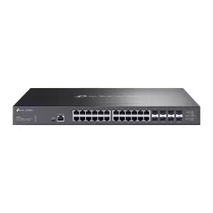 &divide; Switch gestionable l2+ tp-link sx3832 24x10gbps 8xsfp+10gb  app omada metalico enrackable