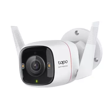 &divide; Camara exterior ip wifi tp-link tapo c325wb poe ip66 2k vision nocturna deteccion mov. lente f1,0